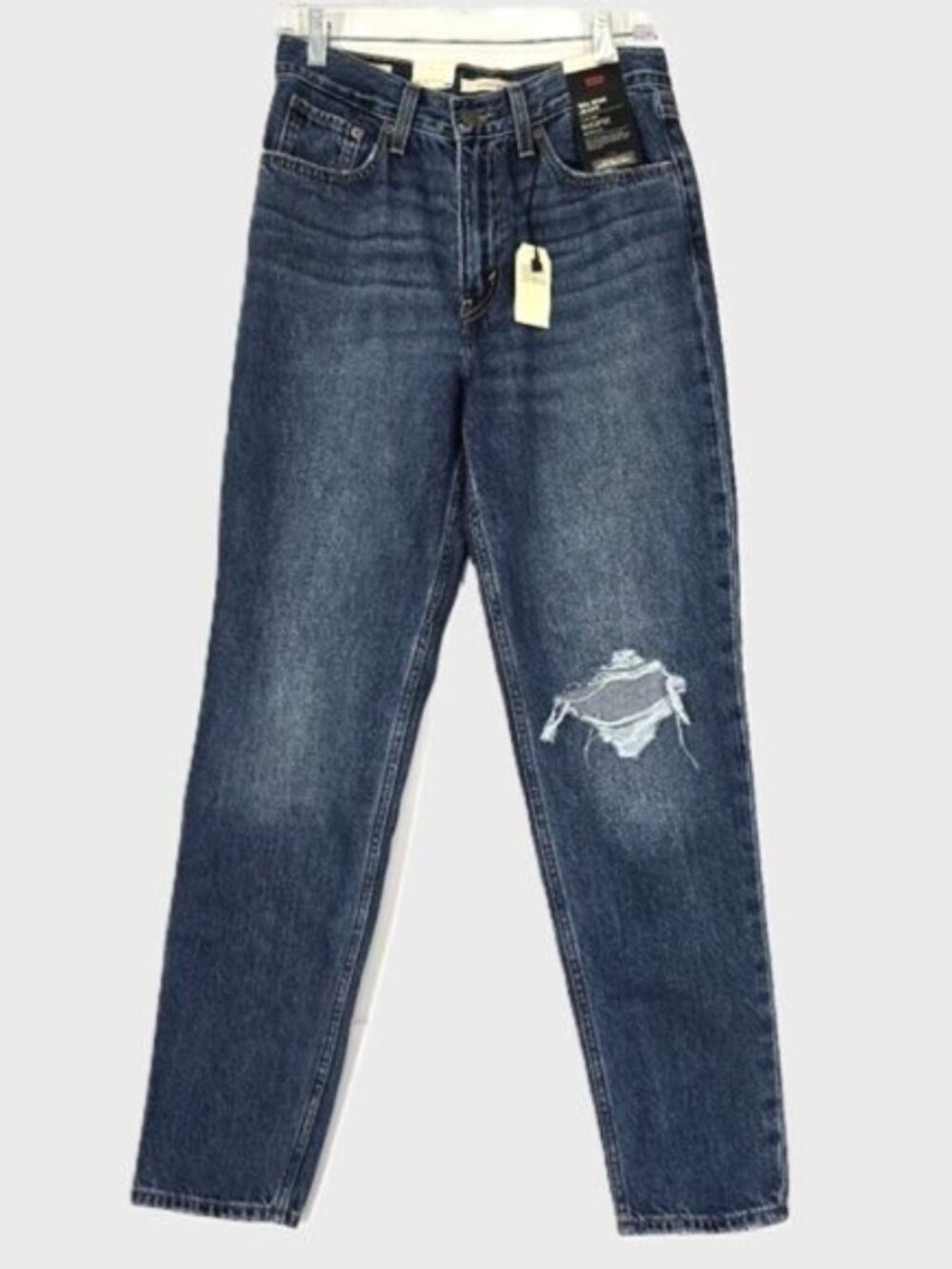 Levi’s Premium 80s Mom Jeans Medium Wash DistressedSize 27 NWT